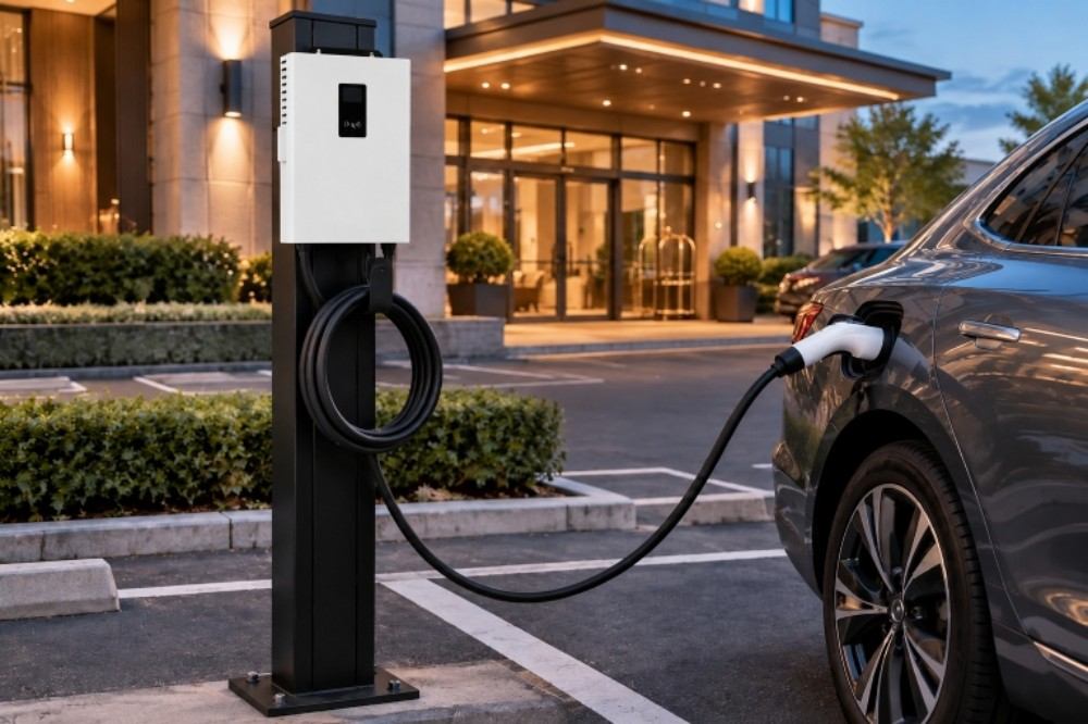 Commercial EV Charging for Hotels and Hospitality Businesses