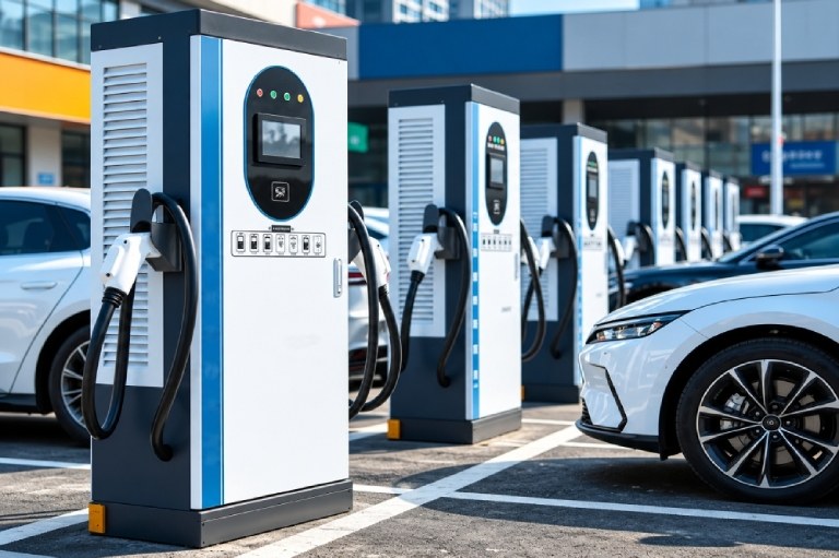 Commercial charging hubs