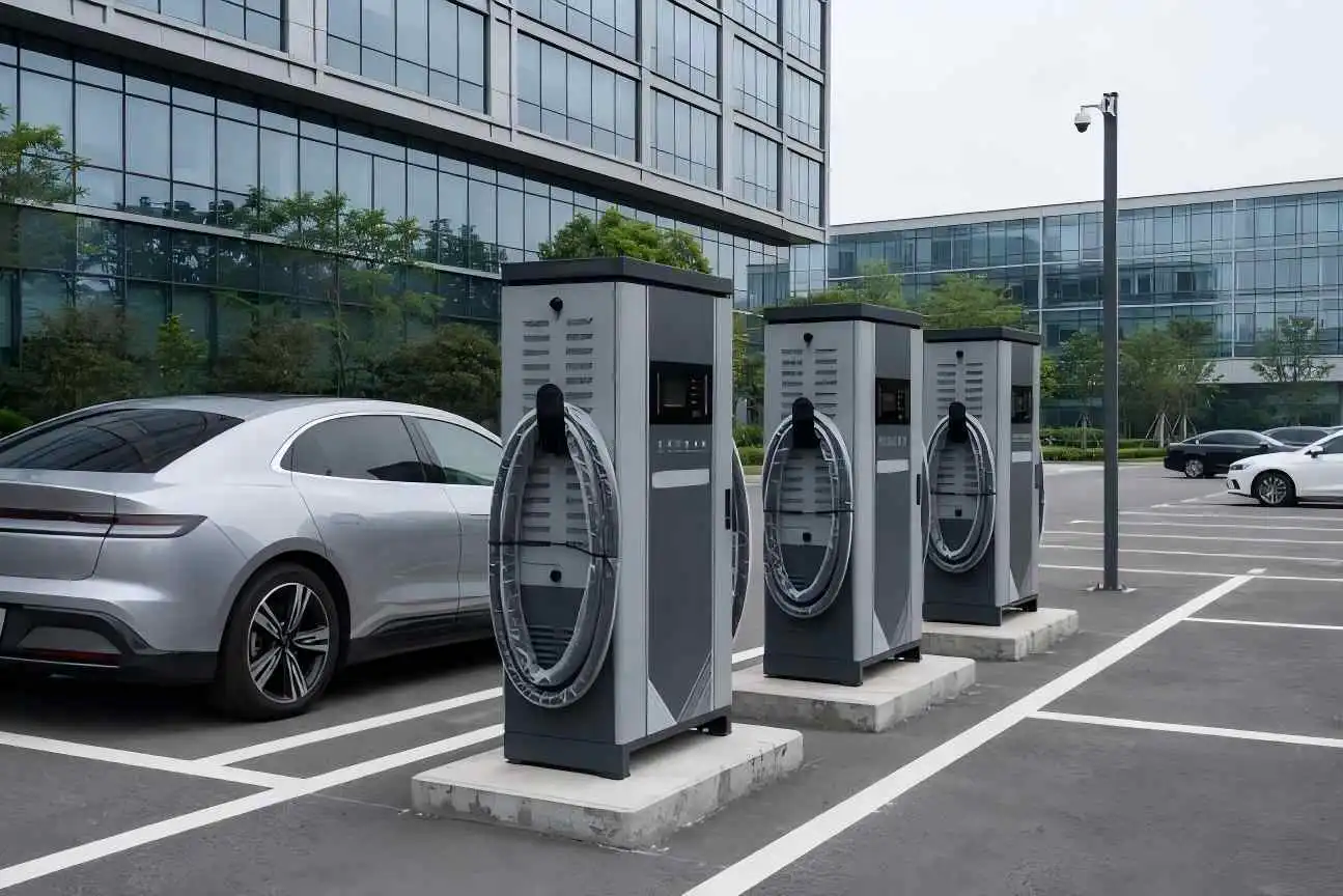 Hotel EV charging station